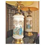 Vintage Lamp Pair