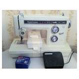1970s Kenmore Sewing Machine with Accessories--Works