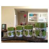 Vintage canister set