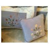 Shams and accent pillow