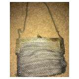 Gorgeous antique mesh evening bag