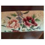 Needlework neck pillow