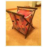 Vintage yarn bin