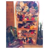 Material pieces of countless varieties 