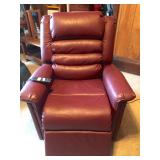Leather lift chair