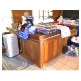 Hydroquip 9000 five-seater hot tub with cedar surround