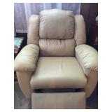 vinyl rocker/recliner