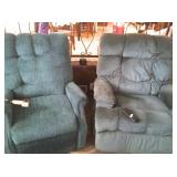 lift chairs, his and hers, one extra wide