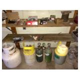 vintage tanks and tools