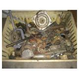 metal remnants in every shape and size