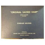 Original Sacred Harp hymn book