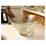 Mid-century salad bowl
