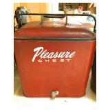 Vintage cooler "Pleasure Chest" 