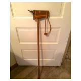 Vintage wooden hobby horse
