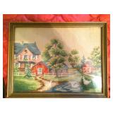 Cross-stitch art