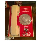 Alabama Crimson Tide rotary telephone
