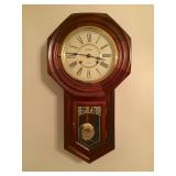 Waltham Regulator grandfather wall clock