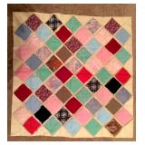 Gorgeous handmade quilted oversized sham