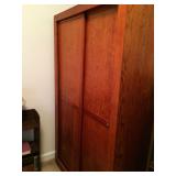 Ultra useful primitive cedar armoire