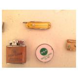 Sunbeam lighter with leather cover