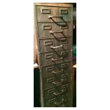 Wonderful industrial file chest with small storage drawers