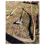 Amazing antique scythe