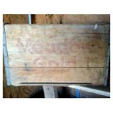 Meadow Gold wood crate