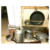 So many vintage aluminum cook pieces