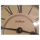 Waltham regulator wall clock