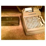 Burroughs adding machine 