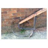 Antique plow
