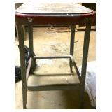 Industrial metal stool