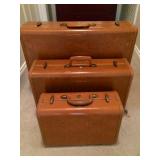 1940s Samsonite luggage set