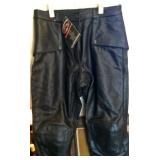Ladies leather riding pants