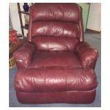 Leather recliner