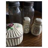 Antique dishware