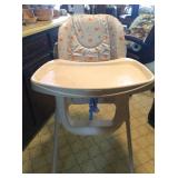Vintage Pooh high chair