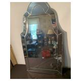 Allen  Roth Scalloped Top Mirror