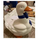 CeramicGooseCookieJar