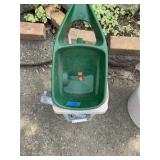 Garden tool lot seed spreader