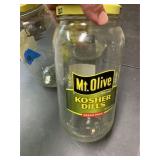 Mount Olive Pickle Jar lot of 3
