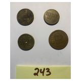 Promo Coin Lot Kendall Oil Harry Roth Senheiser Brothers Cigarettes