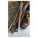 Shovel and pick lot