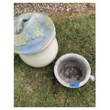 Stoneare Chamber pot set