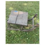 victorian child sleigh