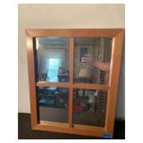 Wood Framed Mirror 529