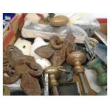 Antique door knobs