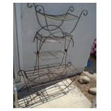 Vintage metal furniture