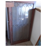 Lead glass panels