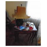 Chines Lamp and nesting tables